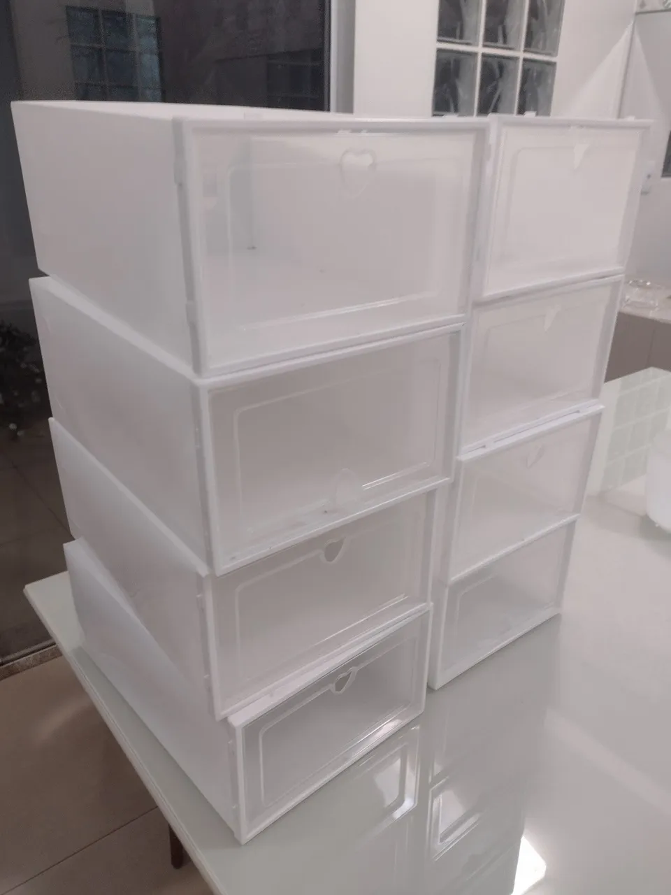 Organizadores de sapato empilháveis - Novos