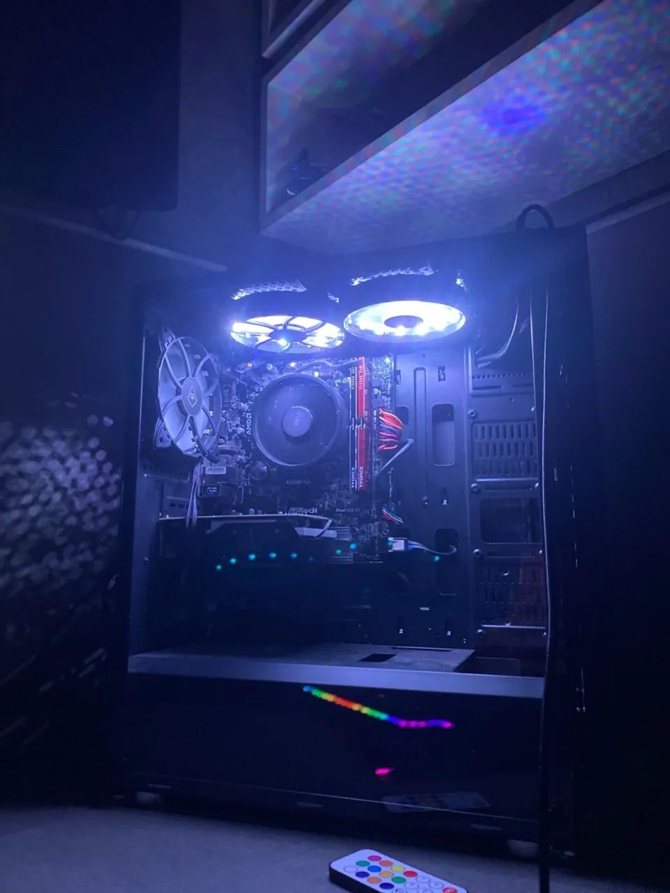 PC Gamer Completo com iluminação RGB - Foto 4