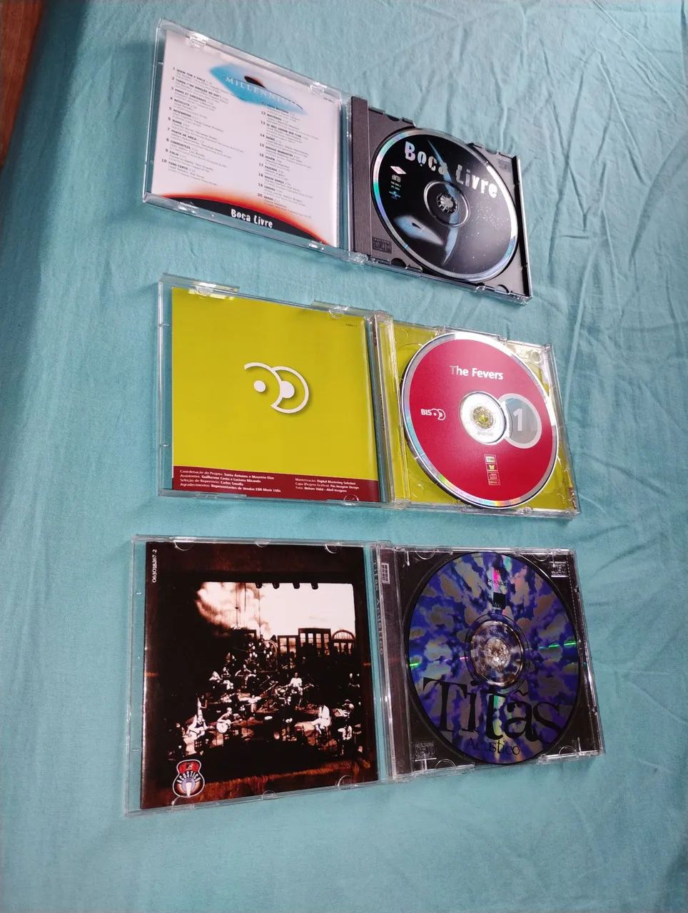 3 CDs - Boca Livre, The Fevers e Titãs Acústico - Foto 2