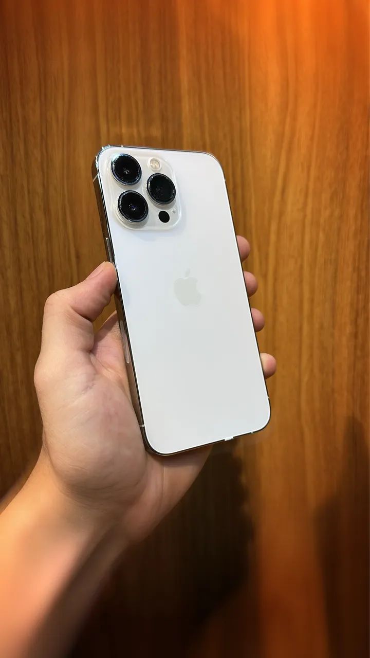 iPhone 13 Pro 128GB pronto p/ uso - Cor Branco - Celulares e