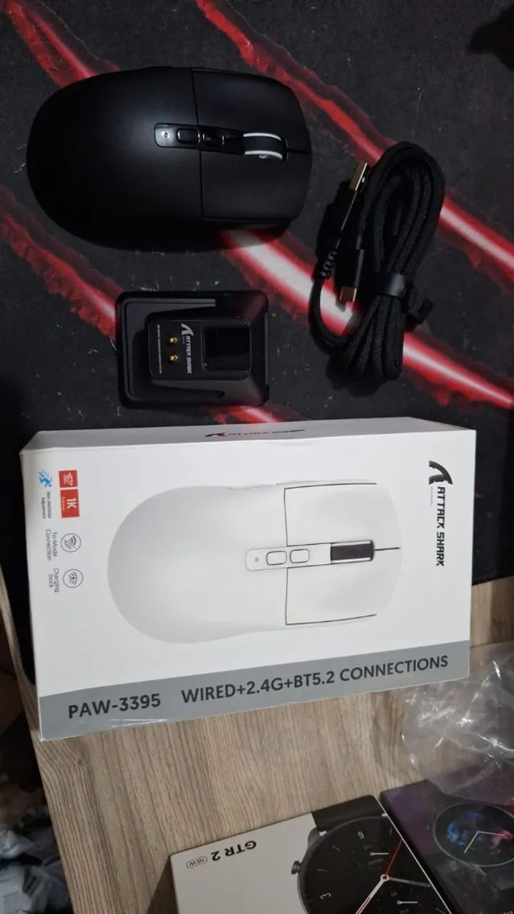 Mouse x6 Attack Shark Lacrado - Foto 4