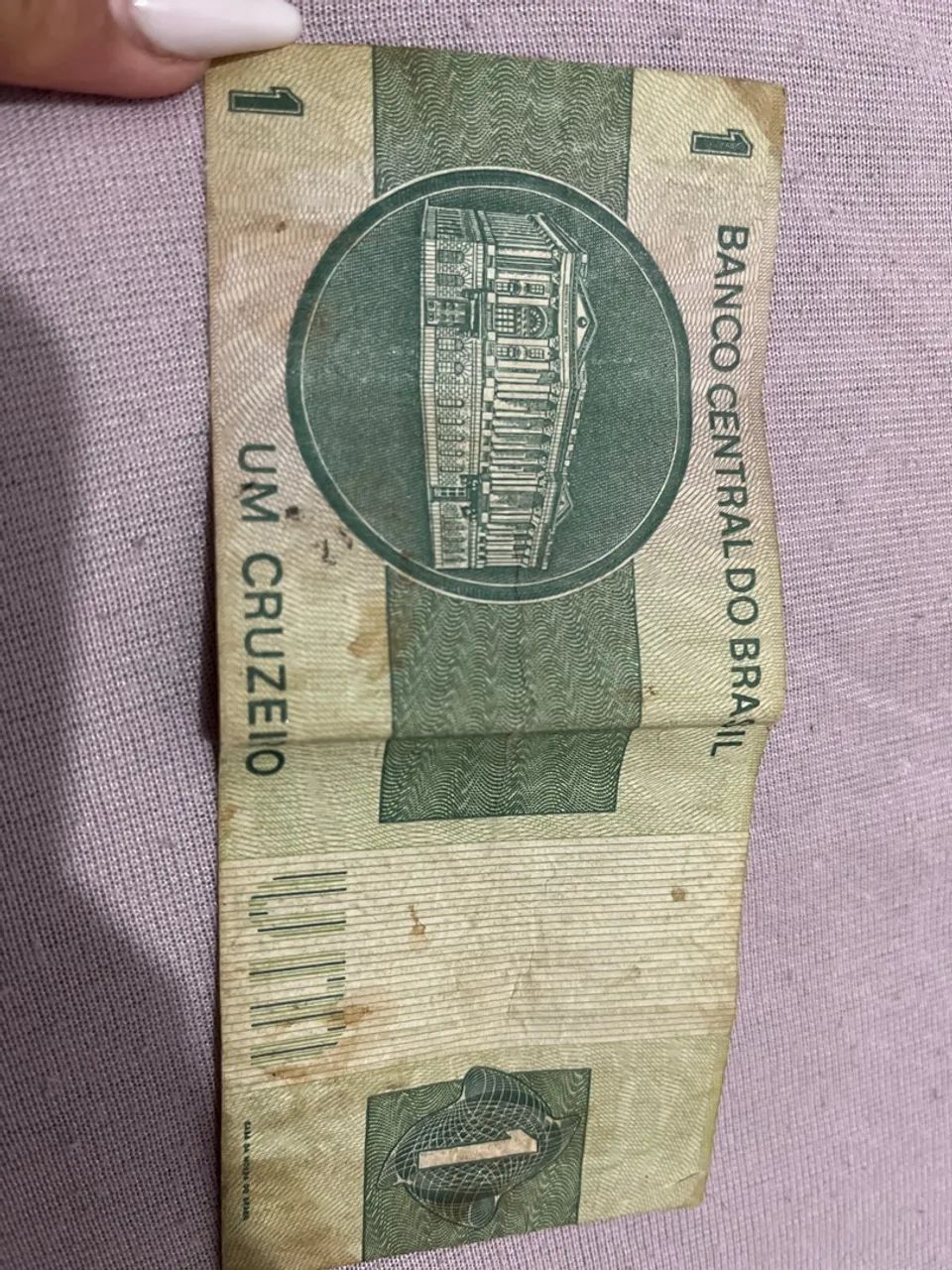 Nota de 1 Cruzeiro - Banco Central do Brasil