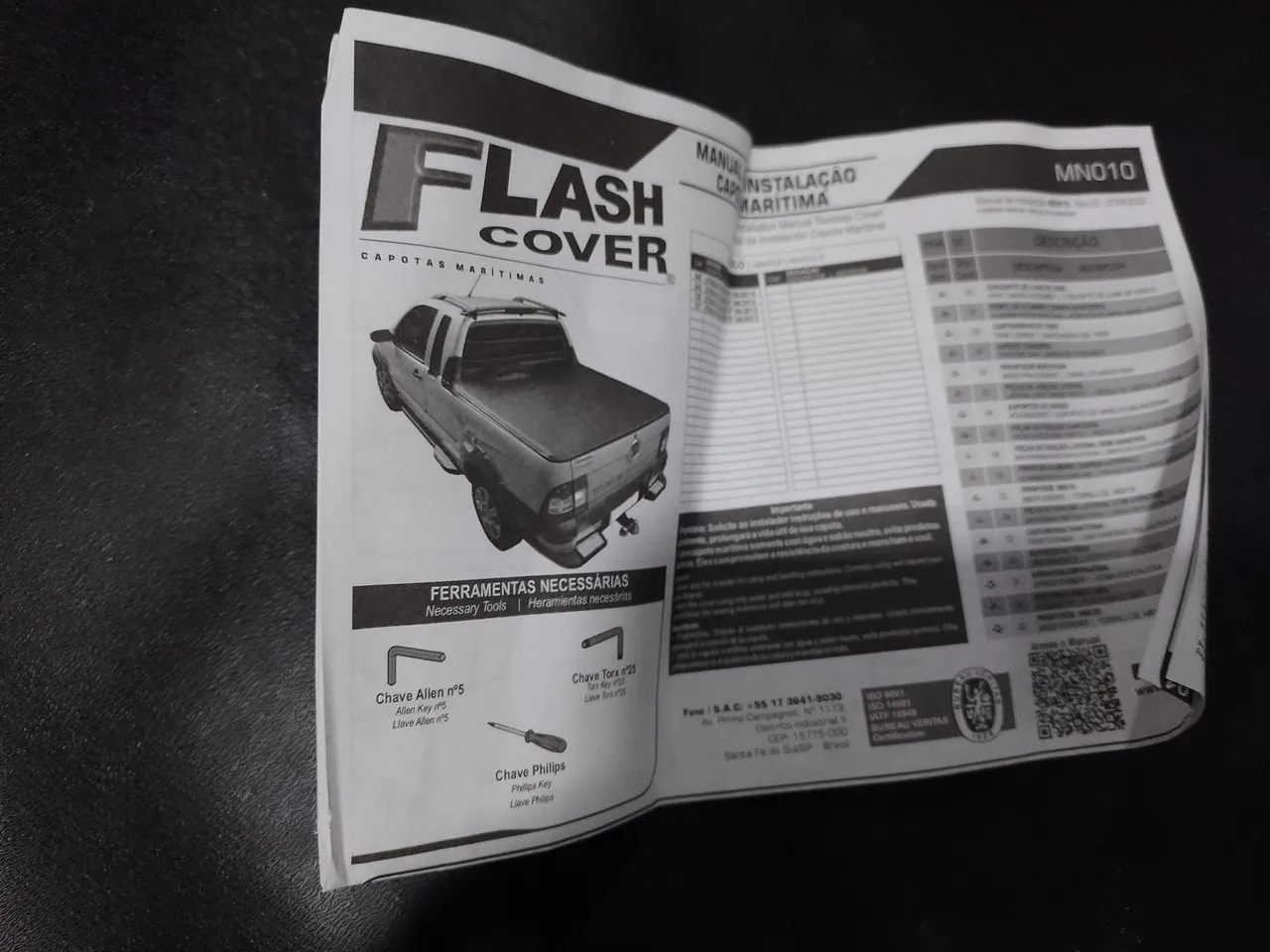 Capota Marítima Flash Cover