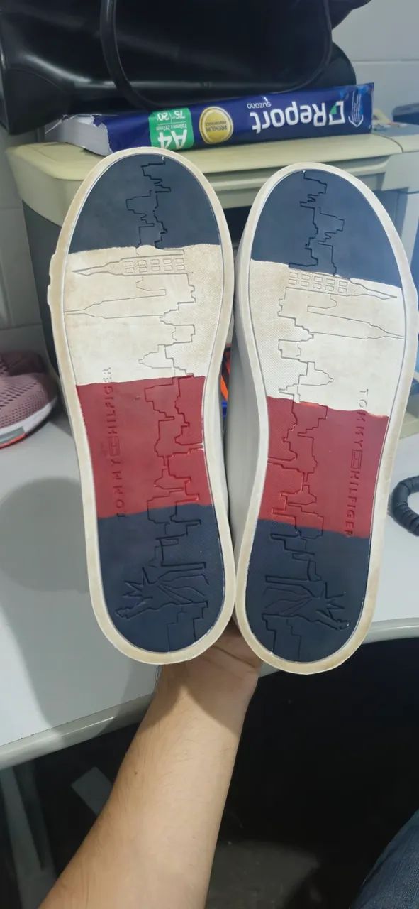Tênis Tommy Hilfiger Dino Branco - Foto 4