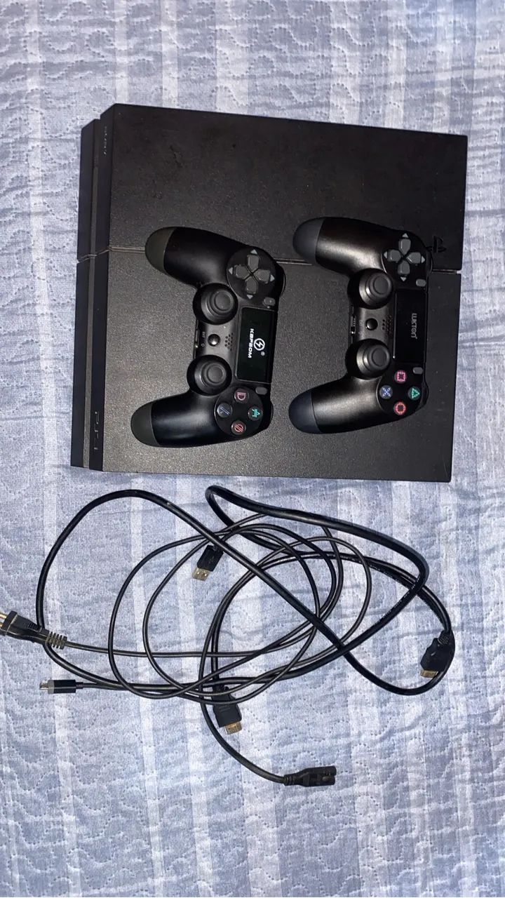 Ps4 fat semi novo, ótimo estado de conservação  - Foto 3