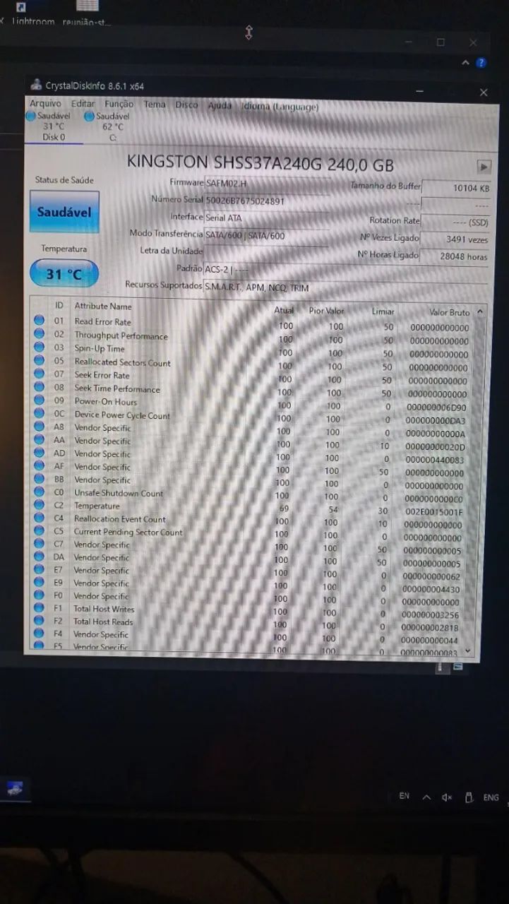 Kingston Technology HyperX Savage SSD 240GB 2.5" SATA III64739357005057123