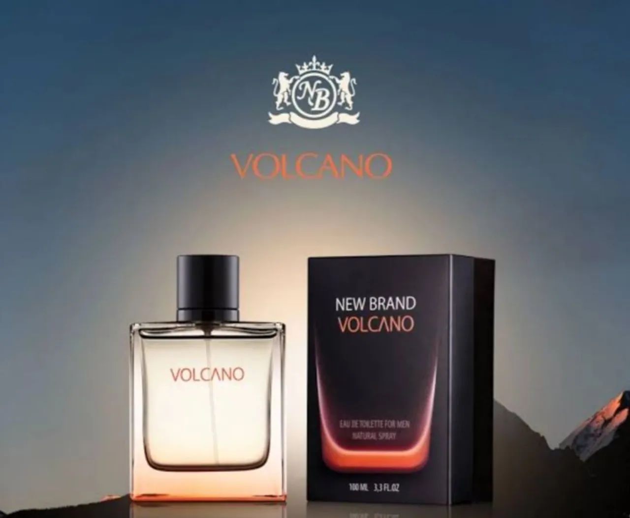 Perfume Prestigie Volcano for Men New Brand 100 ml - Foto 4