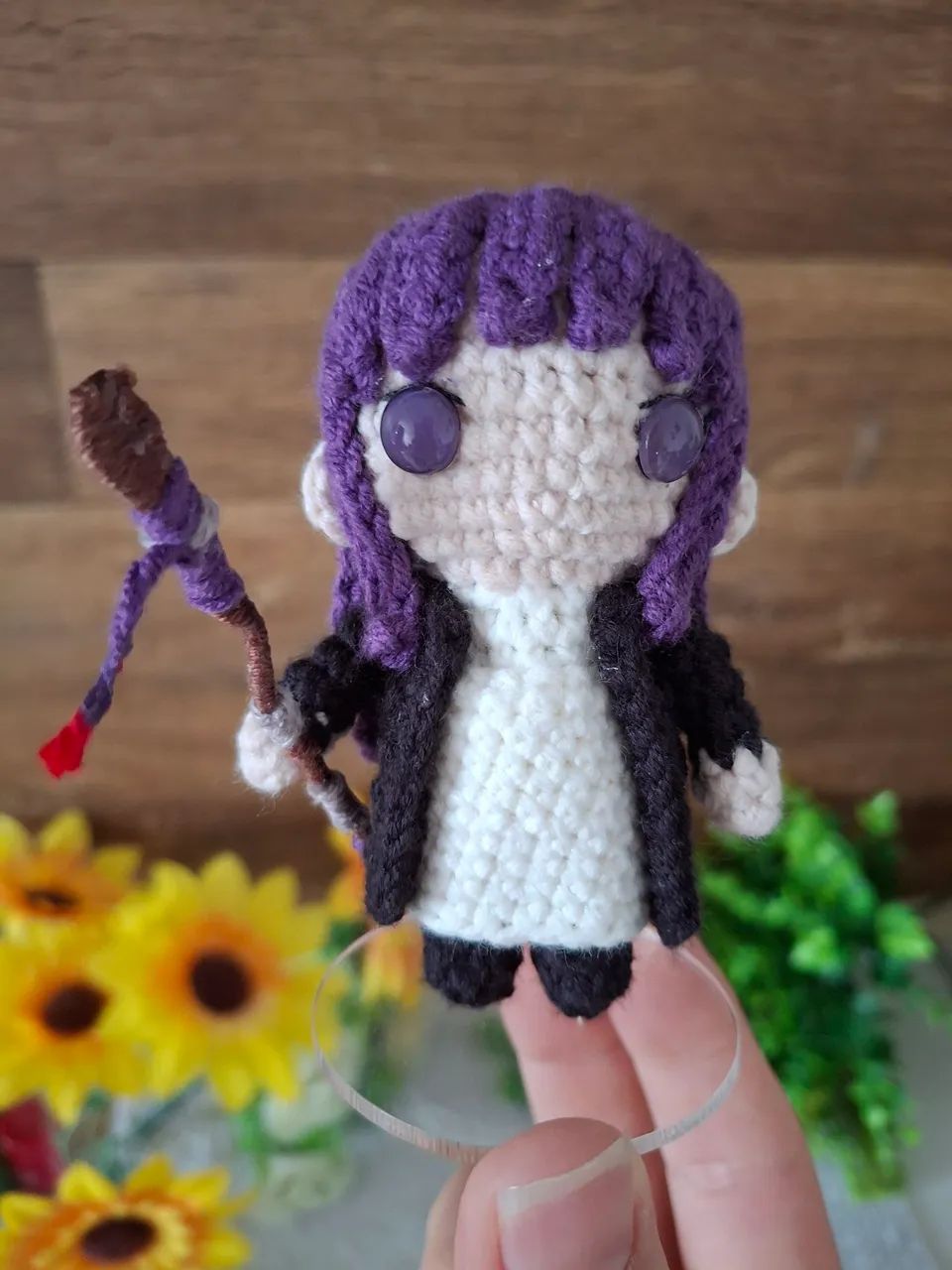 Fern - Sousou no Frieren Amigurumi - Foto 5