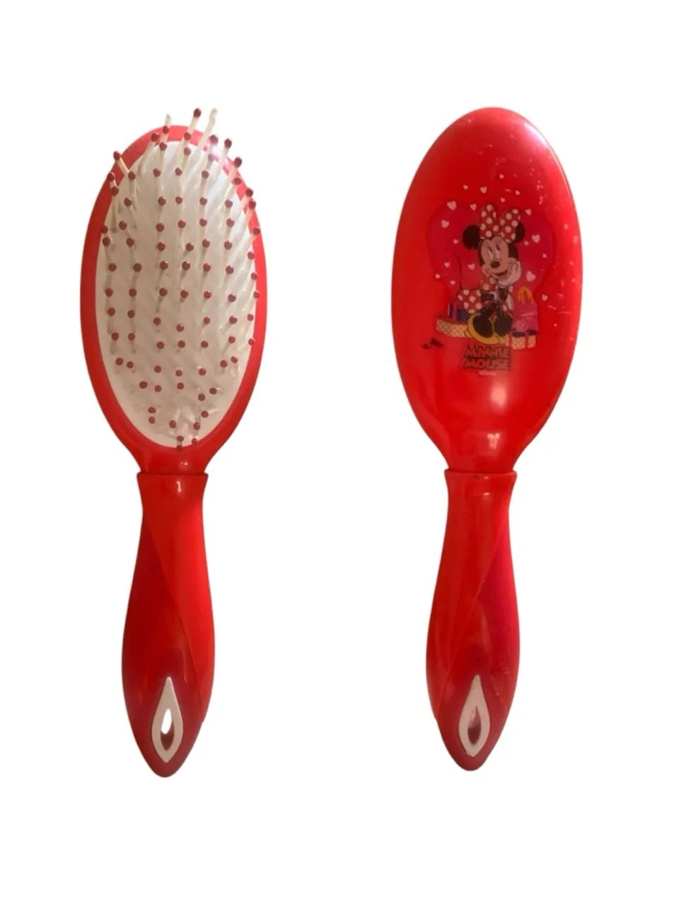 Escova de Cabelo Infantil Minnie Mouse - Vermelha