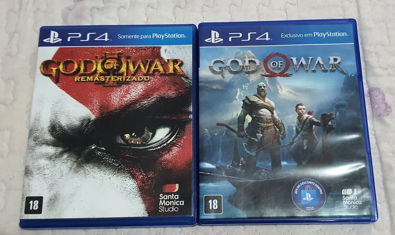 God of War - PS4 (Remasterizado) e God of War - PS4