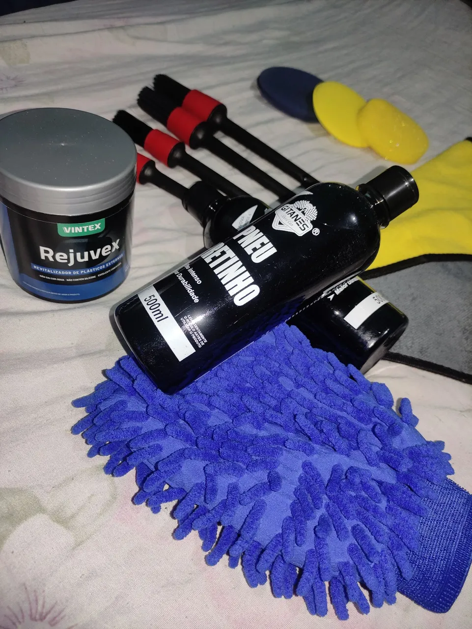 Kit Completo para Limpeza Automotiva - Produtos e Acessórios