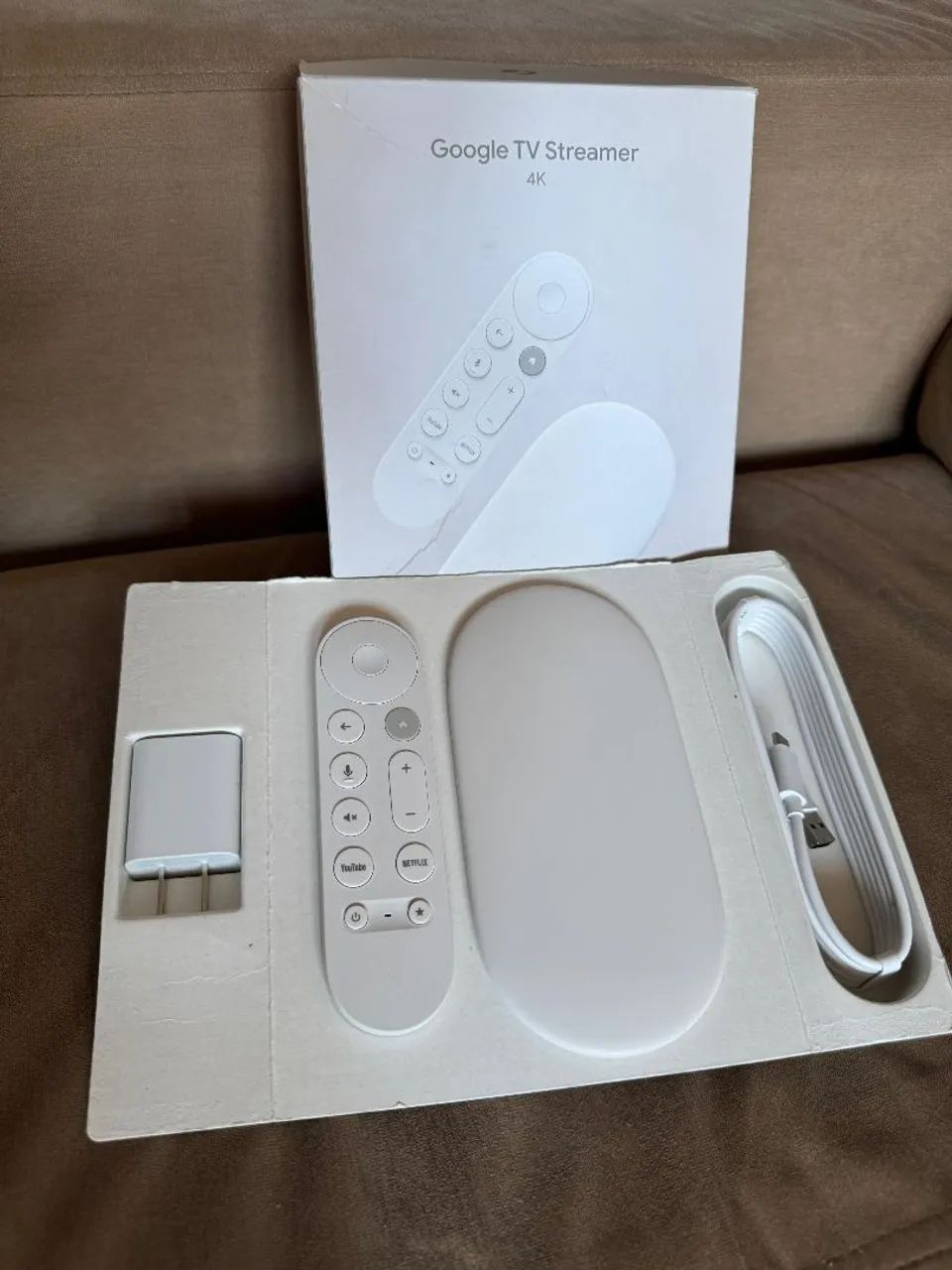 Google TV Streamer 4K - Novo na Caixa