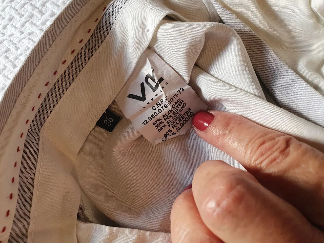 Calça Masculina cinza claro VR 38 - Foto 2