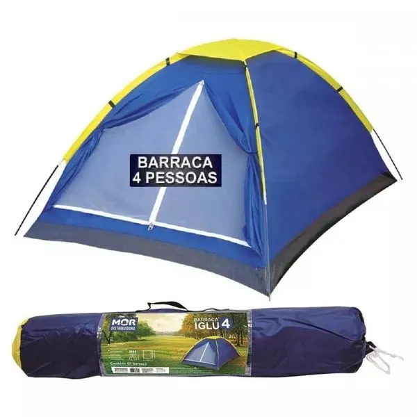 Barraca de Camping Iglu 4 Pessoas tenda acampamento