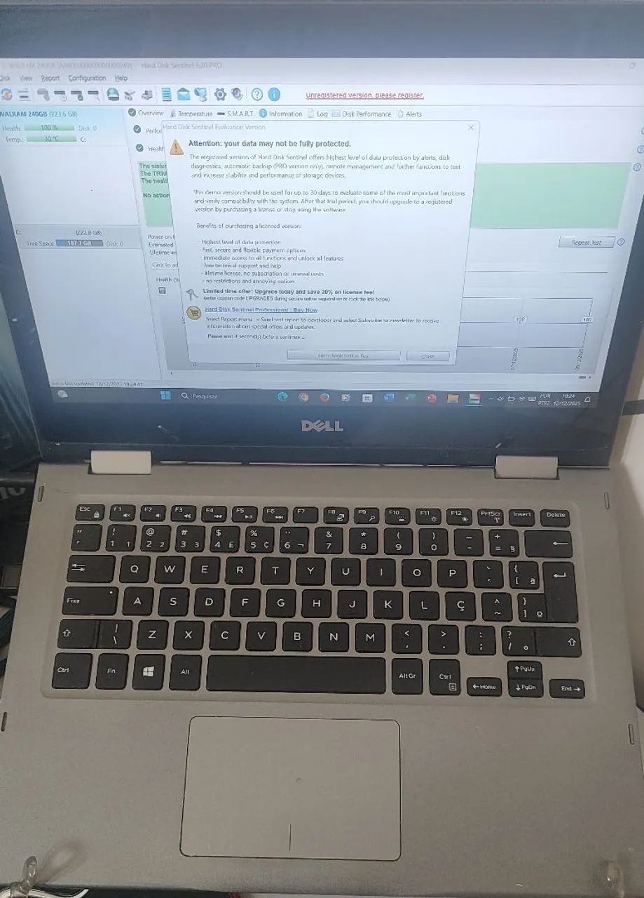 Notebook Dell 2 em 1 (Função Tablet)  - Foto 3