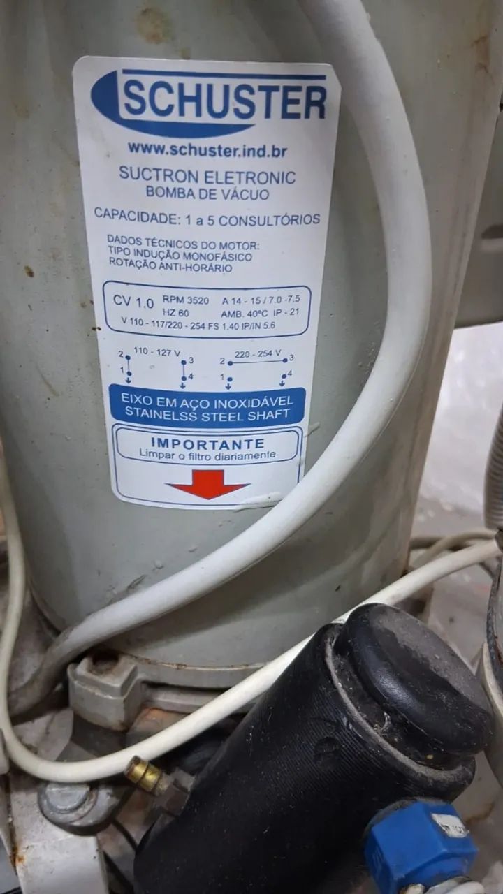Bomba de Vácuo Schuster capacidade para 3 consultórios - Foto 3