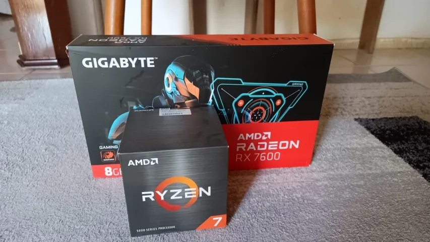 -KIT GAMER UPGRADE RYZEN 7 + RX 7600- SOMENTE VENDA
