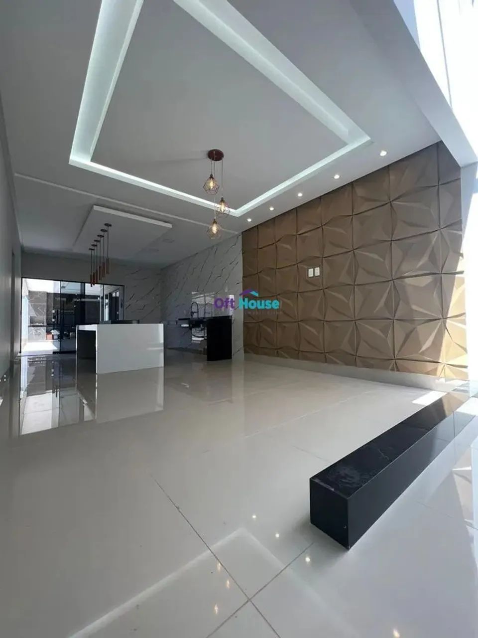 Belíssimo casa à venda 180 m2 com 3 quartos 1 suíte em Residencial Barravento - Goiânia - 
