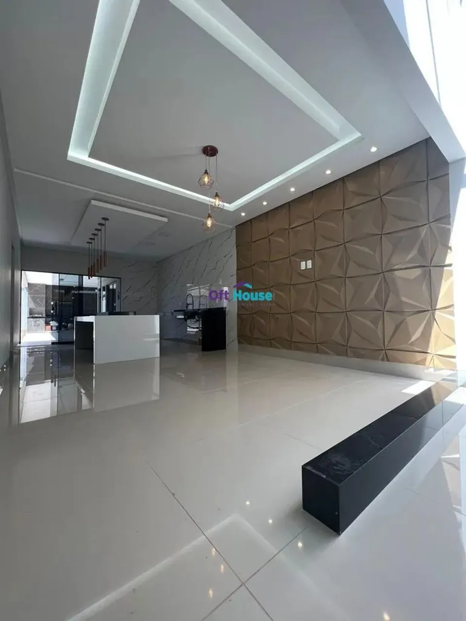 Belíssimo casa à venda 180 m2 com 3 quartos 1 suíte em Residencial Barravento - Goiânia -