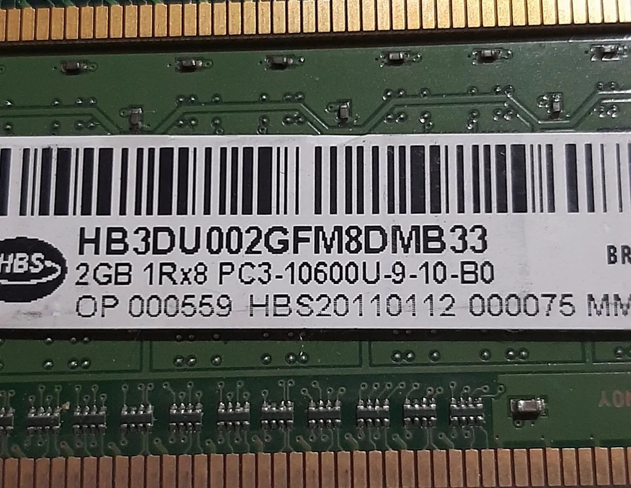 Memória DDR3 2GB - Desktop - Foto 2