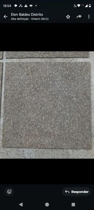 Placas de Piso Sintetico - Semi-Novo - Foto 3