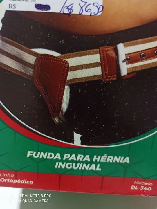 Funda para hérnia inguinal. - Foto 2