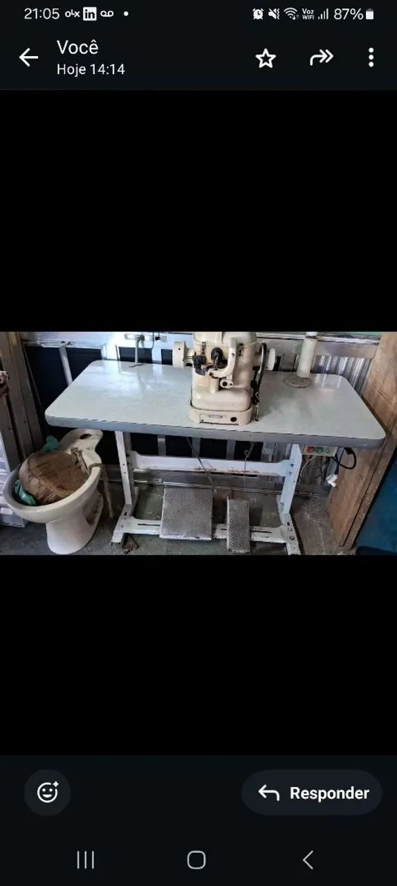 Máquina de Costura Industrial