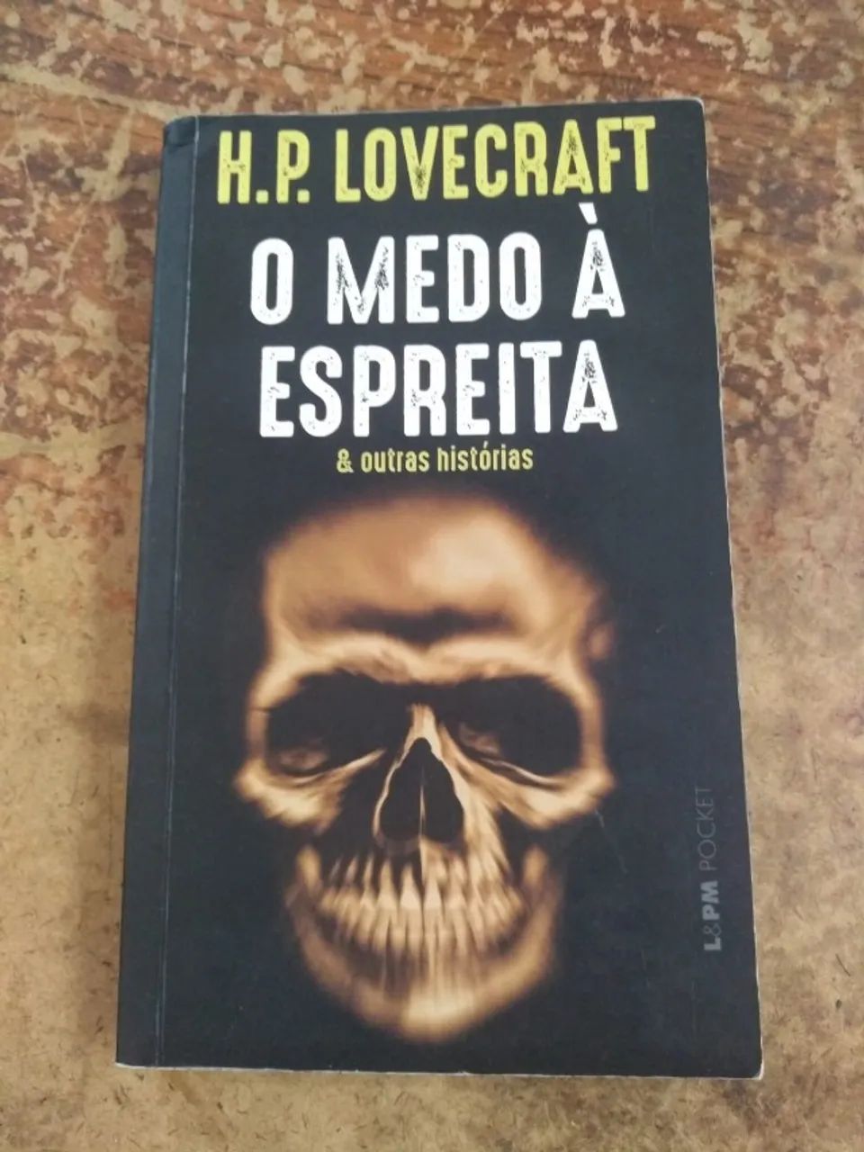 livro HP Lovecraft O medo a espreita