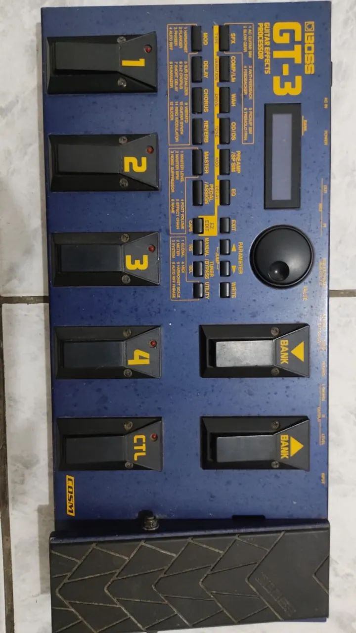 Pedaleira BOSS GT-3 - Foto 4
