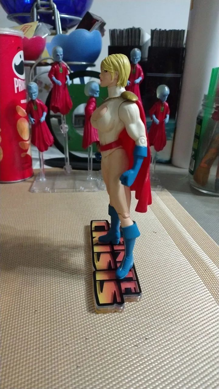 Action Figure Poderosa Power Girl Infinite Crisis Series 1 DC Direct Sociedade da Justiça - Foto 2