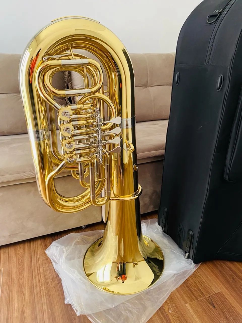 Tuba 4/4 HBB-200L NOVA 4 rotores 19mm calibre COM GARANTIA - Foto 2