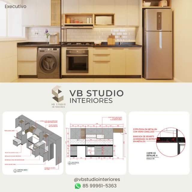 Design de interiores - (Ambientes a partir de R$ 250,00) - Foto 5
