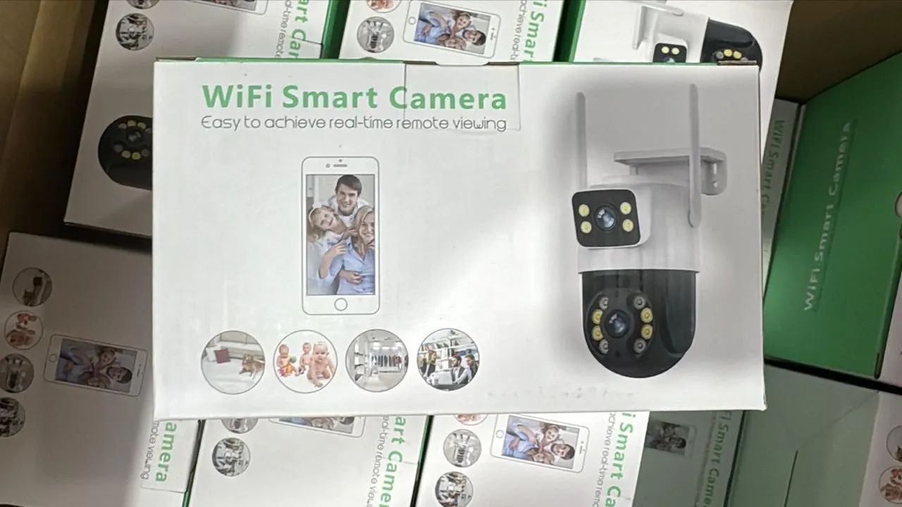 Câmera Wi-Fi inteligente - Segurança e praticidade!