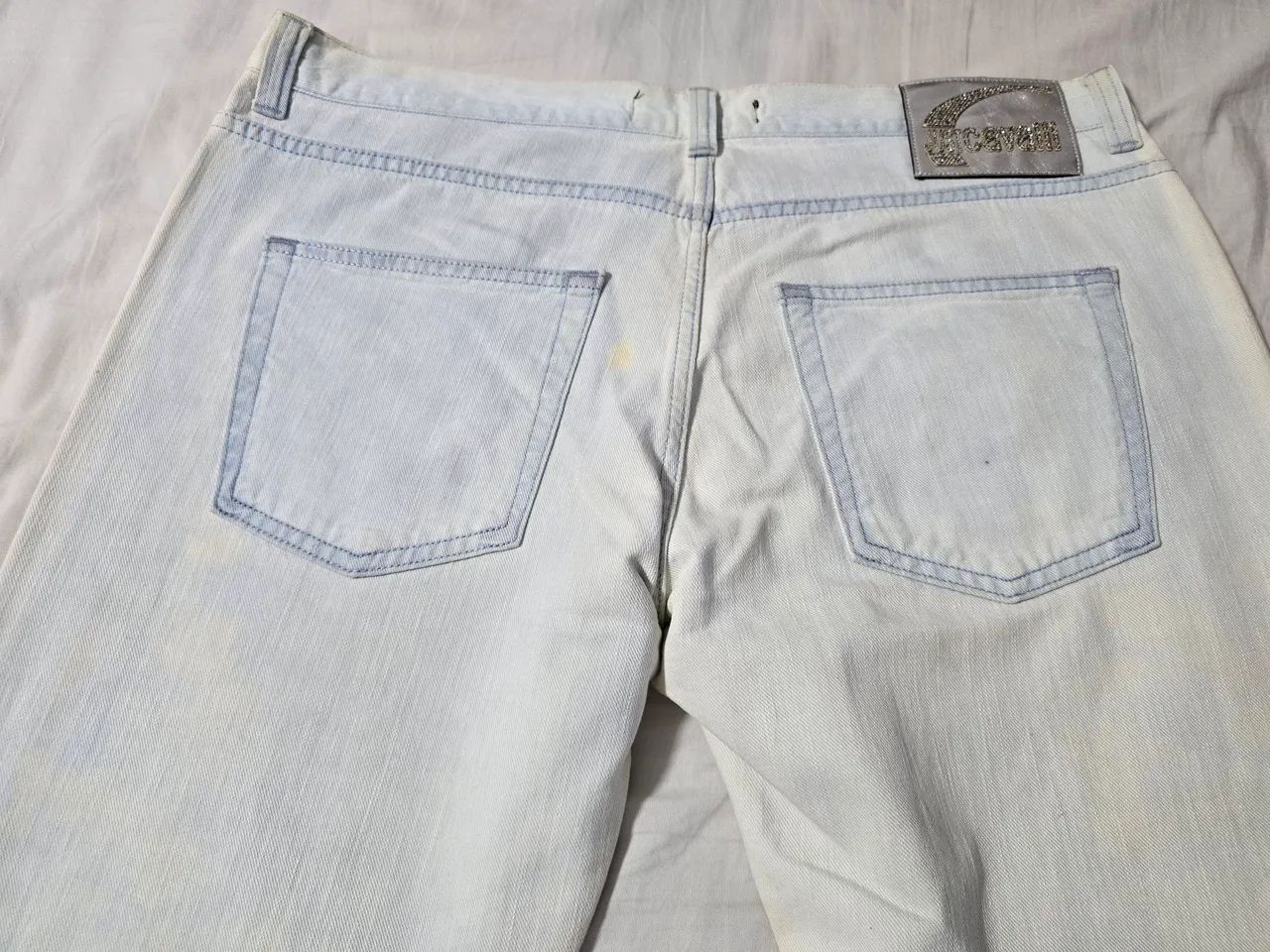 Calça jeans Masculina Importada Cavalli 44 - Foto 2