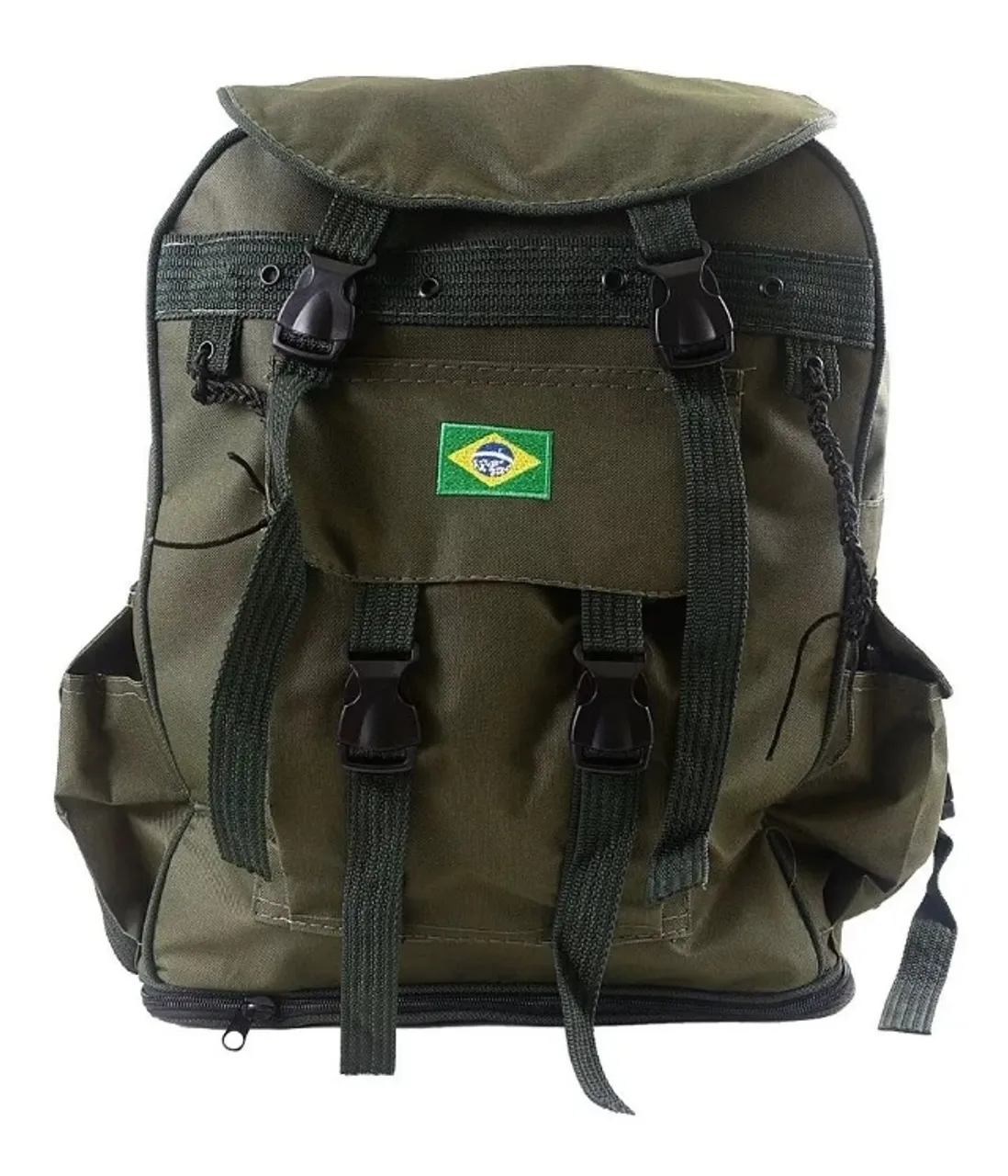 Mochila Tática Reforçada + Capa à Prova de Água