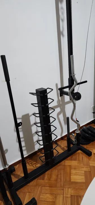 Suporte para halteres e barras