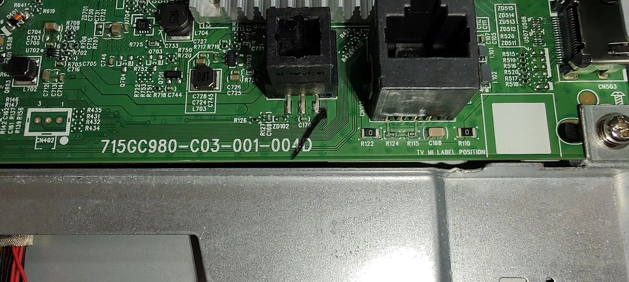 Placa Principal tv aoc 32s5135/78 quase nova - Foto 4