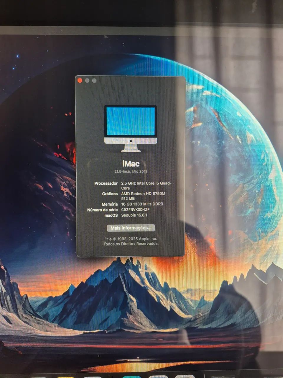 Apple iMac 21.5インチ 2011 Sequoia Apple iMac 21.5