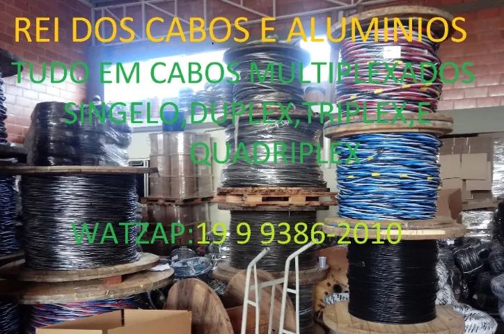 Cabo quadruplex 150mm neutro isolado cabo de primeira linha homologado - Foto 3