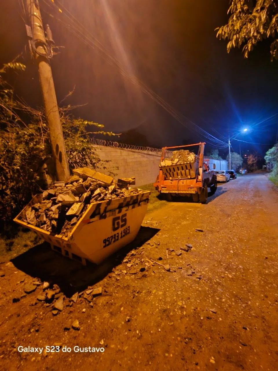vila branca aluguel de cacamba tira entulho preço justo jacarei - Foto 2