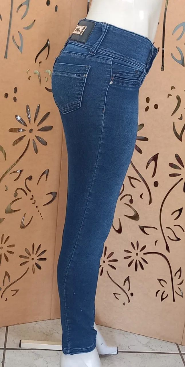 Calça Jeans com 2 botões Litani - Foto 2