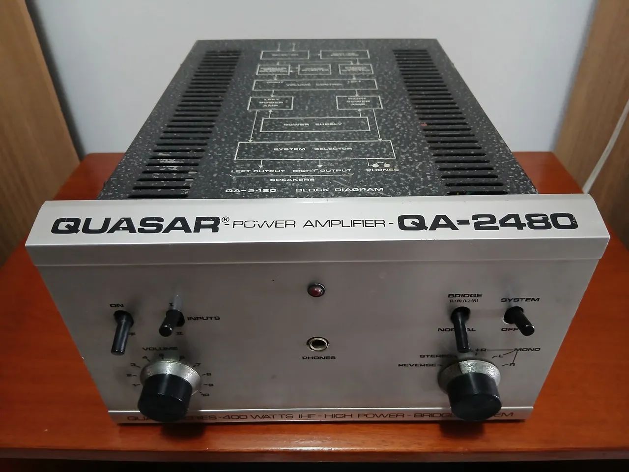 AMPLIFICADOR QUASAR QA-2480 - Foto 2