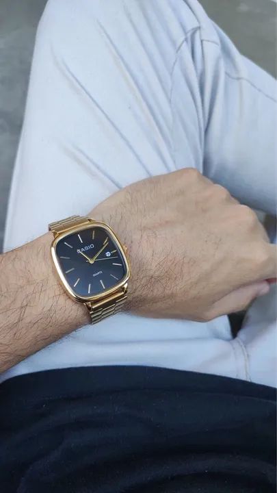 Relógio Casio Analógico Masculino Dourado