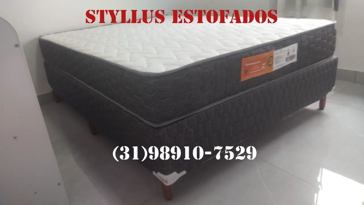 Cama Box Estofada - Conforto e Qualidade