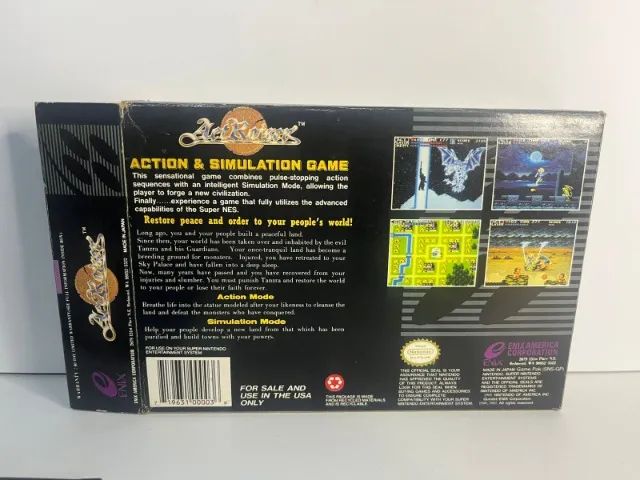 Actraiser - Super Nintendo - Foto 5