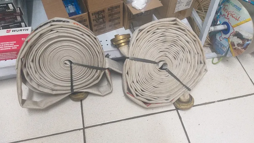 Mangueira de bombeiro / hidratante / incêndio