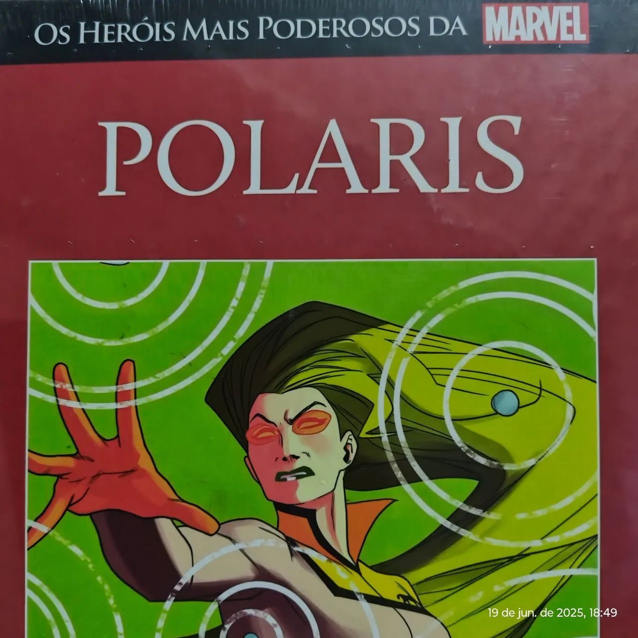 Capa Vermelha nr 43,Polaris - Os Heróis Mais Poderosos da Marvel - Foto 2