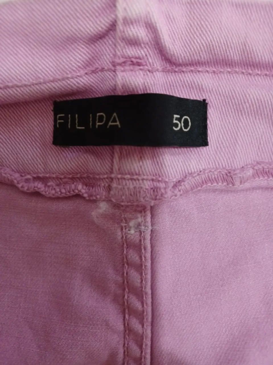 Calça Jeans Rosa Plus Size - Foto 3
