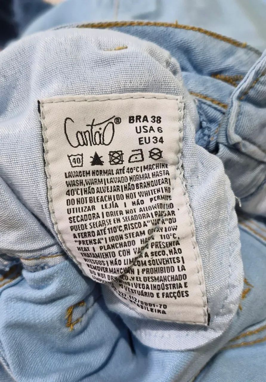 Calça Jeans CANTÃO Clara Feminina - Foto 4