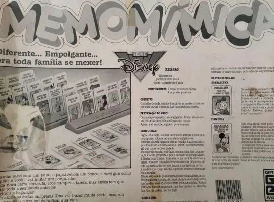 Jogo Memomica Disney - Antigo - Foto 3